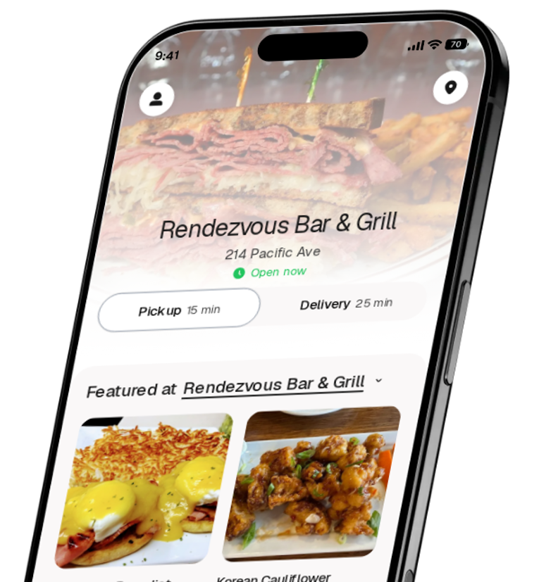 Rendezvous Bar & Grill app preview