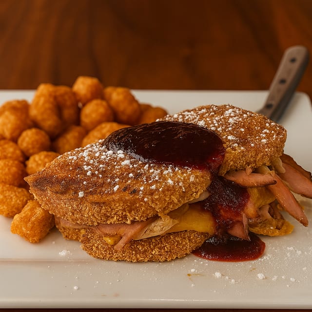The Monty Vous Style Sandwich.